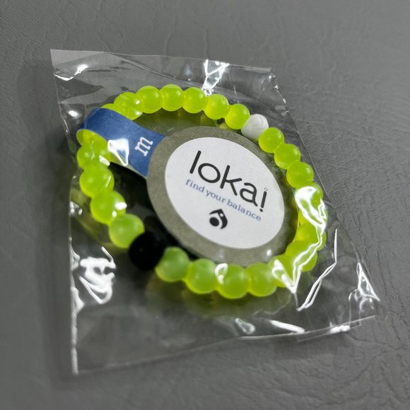 Lokai Bracelets Neon Yellow Theme New Sealed NWT - Picture 3 of 3